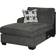 Signature Design by Ashley Ballinasloe Black/Gray Sofa 143" 3pcs 5 Seater