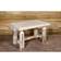 Montana Woodworks MWFSV Clear Lacquer Foot Stool 10"