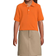 Lands' End Kid's Short Sleeve Interlock Polo Shirt - Orange Spice (529185A58)