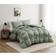 Truly Soft Cloud Puffer Bedspread Green (228.6x228.6)