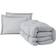 Truly Soft Cloud Puffer Bedspread Gray (228.6x228.6)