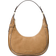 Michael Kors Preston Small Suede Crescent Shoulder Bag - Camel