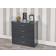 URBN Living Bedroom Chest Cabinet Black Chest of Drawer 75x73cm