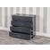 URBN Living Bedroom Chest Cabinet Black Chest of Drawer 75x73cm