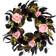 National Tree Company Artificial Cute and Creep Halloween Wreath Black/Multicolour Decoration 5.5"