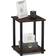 Furinno Simplistic Columbia Walnut/Black Småbord 39.6x39.6cm 2st