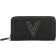 Valentino Coney Nero Zip Around Wallet - Black