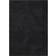 THE RUGS Myshaggy Collection Black 200 x 290cm