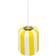 DYBERG LARSEN Gry Gul/Hvid Pendel ∅ 20cm