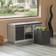Basicwise QI004201.WT Grey Shoe Rack 39x20"