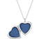 LOVELOX Heart Personalised Locket - Silver