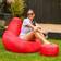 Bean Bag Bazaar Recliner Red Bean Bag