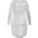 City Chic Razzle Dress Plus Size - Silver