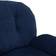 Metro Lane Bonhomme Blue Lounge Chair 84cm