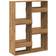 vidaXL 3309563 Artisan Oak Bokhylle 135cm