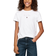 Tommy Hilfiger Girl's Metallic Logo Crew Neck T-shirt - White (KG0KG08178YBS)