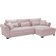 Sofa.de Angelina Flamingo Sofa 318cm 5-Sitzer