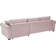 Sofa.de Angelina Flamingo Sofa 318cm 5-Sitzer