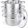 STP Goods 3-Tier with lid 3.17 gal 13.18 "