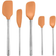 Tovolo Flex-Core Stainless Steel Handled Apricot Cucchiaio di legno 5pcs