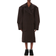 JW Anderson Turn-Up Cuff Oversized Coat - Brown