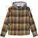 Quiksilver Kid's Flannel Shirt - Grape Leaf Sandbar Hooded Flan (AQBWT03092-CRE1)