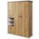 Furniture24 Simi Ms2 Alpine White/Hickory Natural Kleiderschrank 150x200cm