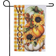 Northlight Pumpkins and Sunflowers Welcome Fall Harvest Outdoor Garden Flag 12.5x18"