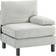 Homcom Sectional Cream Lounge Chair 32.7"