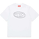 Diesel Kid's Logo Appliqué T-shirt - White (J01788)