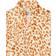 Amazon Essentials Kid's Sherpa Fleece Quarter-Zip Jacket - Ivory Leopard