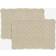 H&M 2er-Pack Gesteppte Tischsets 35x48 Platzdeckchen Beige (48x35cm)