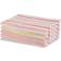 Borg Living Striped Badehåndklæde Hvid, Pink, Gul (200x100cm)