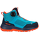 Trollkids Kid's Trollfjord Hiking Boots - Lake Blue/Bright Orange