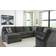 Signature Design by Ashley Ballinasloe Black/Gray Sofa 143" 3pcs 5 Seater
