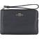 Coach Corner Zip Wristlet - Crossgrain Leather/Gold/Midnight