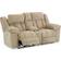 Signature Design by Ashley Tip-Off Power Reclining Loveseat Wheat Sofa 82" 2 Seater