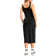 Shein Sport Streetz Women Black Long Casual Sporty Tank Dress Sport Dress