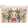 Elizabeth Scarlett Tropical Parrot Everyday Pouch - Cream