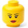 LEGO Förvaringshuvud Flicka Mini