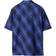 Burberry Equestrian Knight Checked Shirt - Royal Blue/Black