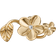 Christina Flower Bouquet - Gold/Topaz