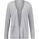 Gerry Weber Open Cardigan Made of Fine Knit - Silver Grey Melange