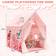 Casart Kids Playhouse Large Children Indoor Play Tent Pink
