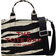 Marc Jacobs The Zebra Canvas Small Tote Bag - Black/White