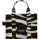 Marc Jacobs The Zebra Canvas Small Tote Bag - Black/White