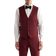 Braveman Premium Slim Fit 3-Piece Tuxedo - Burgundy