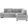bobb Lindsay Stone Grey Sofa 255cm 5-Sitzer