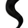 Cliphair Tape In Hair Extension 14 inch #1B Natural Black