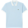 Lacoste Men's Classic Fit L.12.12 Striped Petit Pique Polo - White/Blue